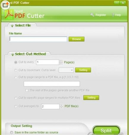 Tipard PDF Cutter(PDFļָ)ؼ