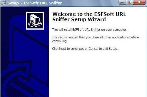 ESFSoft URL Snifferٷ