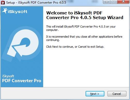 iSkysoft PDF Converter Proװʹϸͼ˵